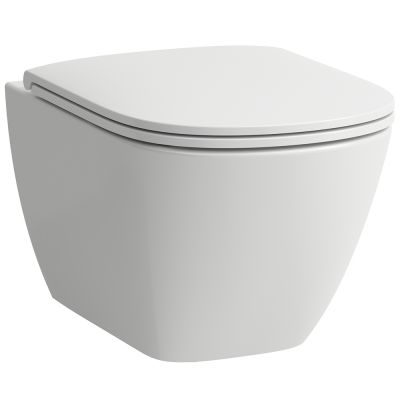 Laufen Lua miska WC z deską wolnoopadającą i stelażem podtynkowym (H8660820000001,H9201140000001)