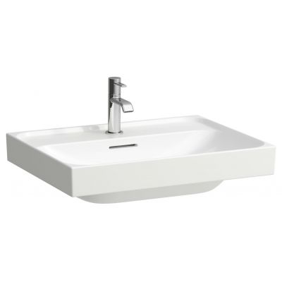 Laufen Meda umywalka 60x46 cm prostokątna ścienna-meblowa biała H8101134001091