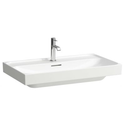 Laufen Meda umywalka 80x46 cm prostokątna ścienna-meblowa biała H8101174001091