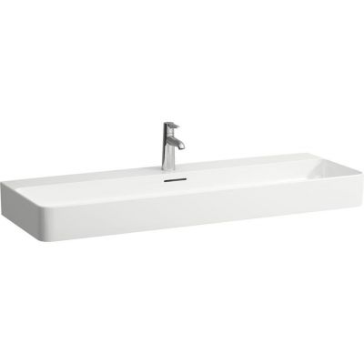 Laufen Val umywalka 120x42 cm prostokątna ścienna biała H8102897571041