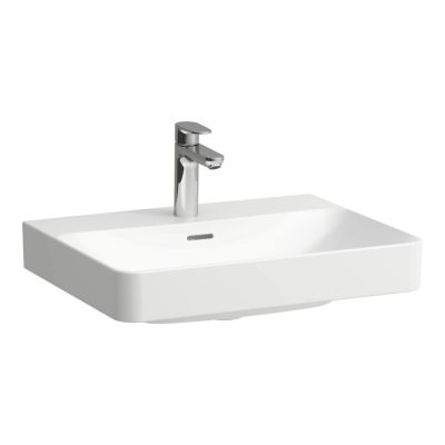 Laufen Pro X umywalka 60x46,5 cm prostokątna ścienna-meblowa biała H810863A001091