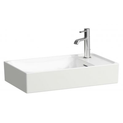 Laufen Meda umywalka 60x35 cm prostokątna nablatowa biała H8121130001061