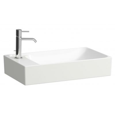 Laufen Meda umywalka 60x35 cm prostokątna nablatowa biała H8121134001131
