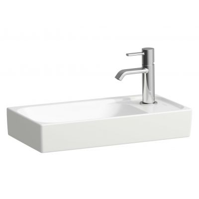 Laufen Meda umywalka 46x23,5 cm prostokątna ścienna-meblowa biała H8151130001141