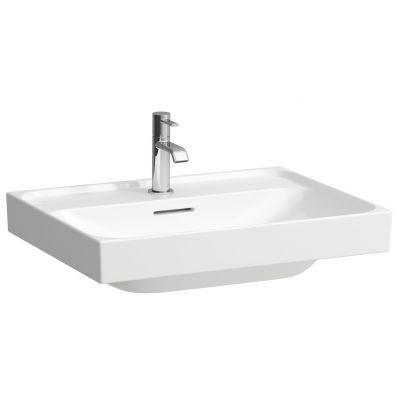 Laufen Meda umywalka 60x46 cm prostokątna ścienna biała H8161137571091