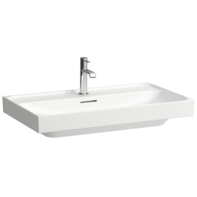 Laufen Meda umywalka 80x46 cm prostokątna ścienna biała H8161177571041