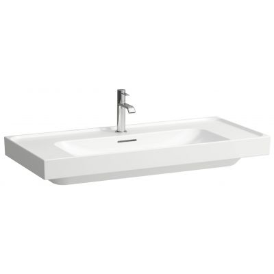 Laufen Meda umywalka 100x46 cm prostokątna ścienna biała H8161194001091