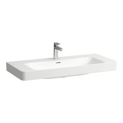 Laufen Pro X umywalka 105x46,5 cm prostokątna ścienna biała H8168690001091