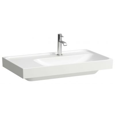 Laufen Meda umywalka 80x46 cm prostokątna ścienna-meblowa biała H8171154001091