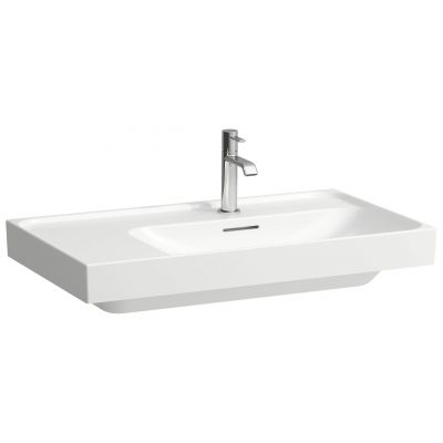 Laufen Meda umywalka 80x46 cm prostokątna ścienna-meblowa biała H8171157571091