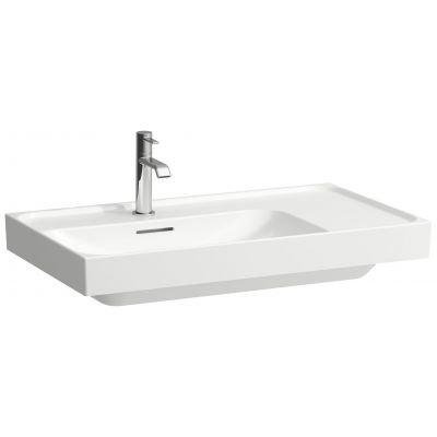 Laufen Meda umywalka 80x46 cm prostokątna ścienna-meblowa biała H8171167571091