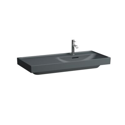 Laufen Meda umywalka 100x46 cm prostokątna meblowa grafit mat H8171177581041