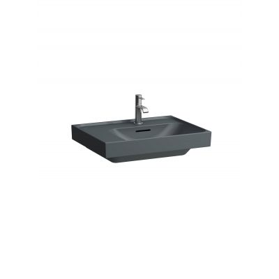 Laufen Meda umywalka 60x46 cm prostokątna meblowa grafit mat H8181127581091