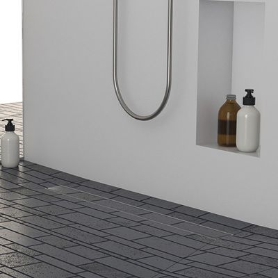 Laveo Plado odpływ prysznicowy 80 cm ruszt pod płytkę COV280D