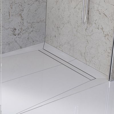 Laveo Basso odpływ liniowy 100 cm ruszt odwracalny stal COB210D