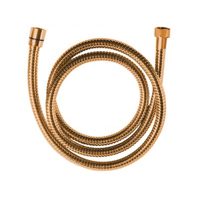 Laveo Arno wąż prysznicowy 150-180 cm rozciągliwy różowe złoto CRA84PD