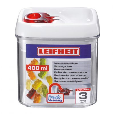 Leifheit Fresh&Easy pojemnik do przechowywania 9,9x9,9x10,3 cm przezroczysty 31207