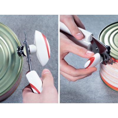 Leifheit Lifty otwieracz do puszek cm biały 3132