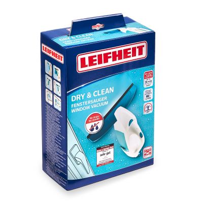 Leifheit Dry&Clean odkurzacz do szyb 51000