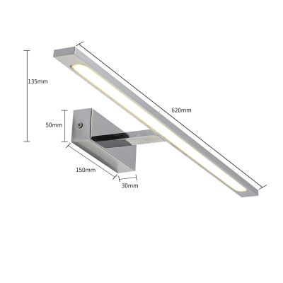 Light Prestige Isla kinkiet 1x20W LED chrom GS-LWB-20WCHCCT