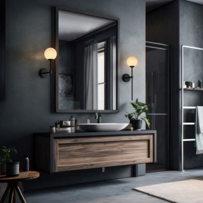 Light Prestige Piruleta kinkiet 1x5 W czarny LP-008/1W BK