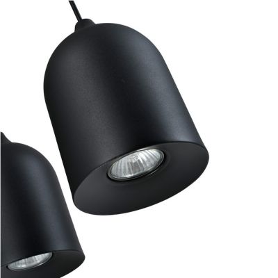 Light Prestige Nilo lampa wisząca 2x8 W czarna LP-0110/2L BK