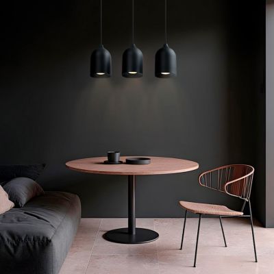 Light Prestige Nilo lampa wisząca 3x8 W czarna LP-0110/3LBK