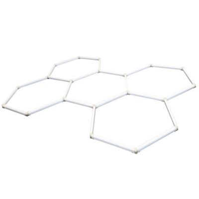 Light Prestige Geometric New lampa sufitowa LED 22x4 W biały LP-0209/5C 4K