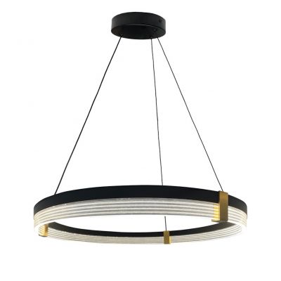 Light Prestige Plum lampa wisząca 1x32 W czarna LP-0407/1PMBKTRIANGLE