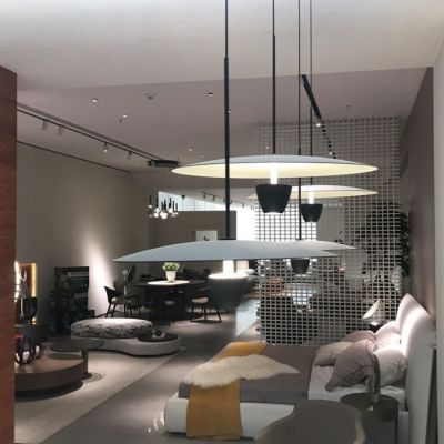 Light Prestige Ufo lampa wisząca 2x8 W czarna LP-0408/1P M BK