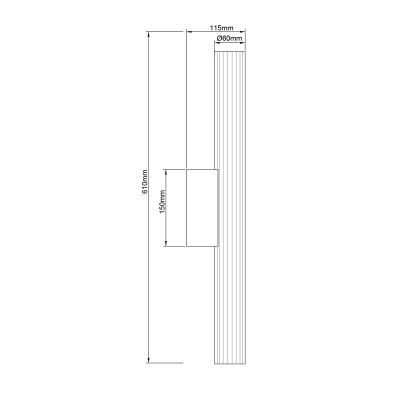 Light Prestige Linea kinkiet 1x12 W biały LP-0510/1W-61 WH