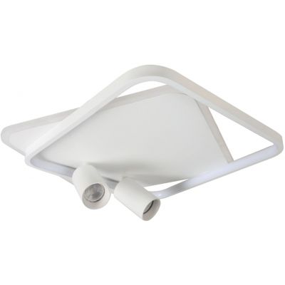 Light Prestige Parma lampa podsufitowa 1x8 W biała LP-0612/2CSquareWH