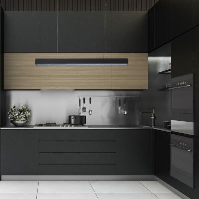 Light Prestige Mira inteligentna lampa wisząca 1x45 W czarna LP12011PLBKSmart