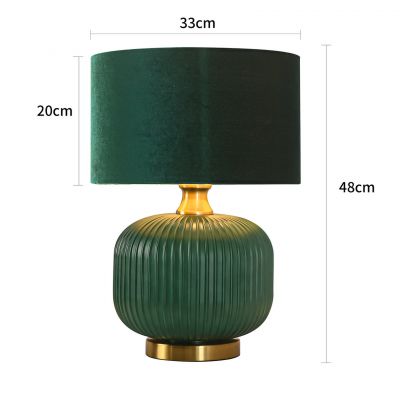 Light Prestige Tamiza lampa stołowa 1x40 W zielona LP-1515/1TSMALLGREEN