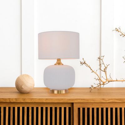 Light Prestige Tamiza lampa stołowa 1x15 W biała LP-1515/1T small white