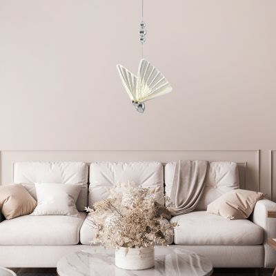 Light Prestige Mariposa lampa wisząca 1x8 W chrom LP17151PCH