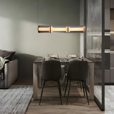 Light Prestige Aeris lampa wisząca 1x40 W przezroczysta LP-2137/3L TR