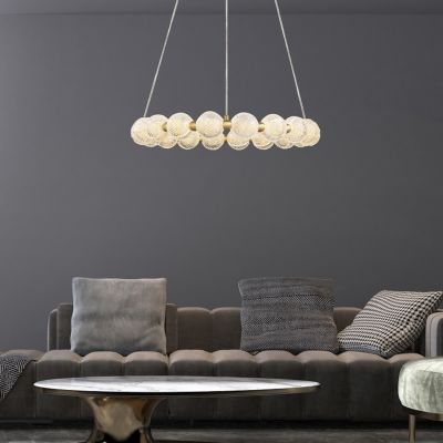 Light Prestige Diamond lampa wisząca 18x5 W złota LP-2202/18PGD