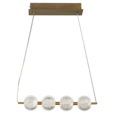 Light Prestige Diamond lampa wisząca 4x5 W złota LP-2202/4LGD