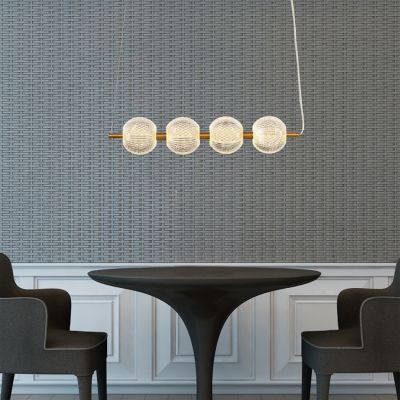 Light Prestige Diamond lampa wisząca 4x5 W złota LP-2202/4LGD