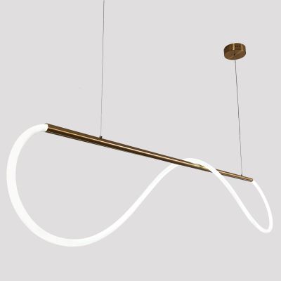 Light Prestige Meleca lampa wisząca 1x36 W biała-złota LP-2345/1PM