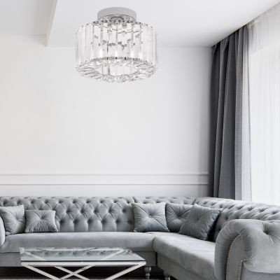 Light Prestige Galactico plafon 1x15 W chrom LP-2383/1C CH