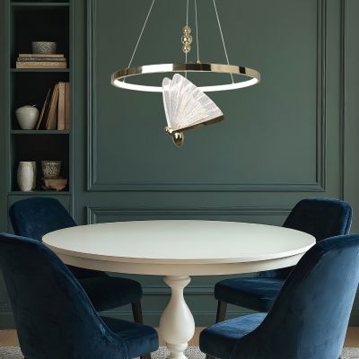 Light Prestige Marissa lampa wisząca 2x33 W złota LP-2515/1P GD