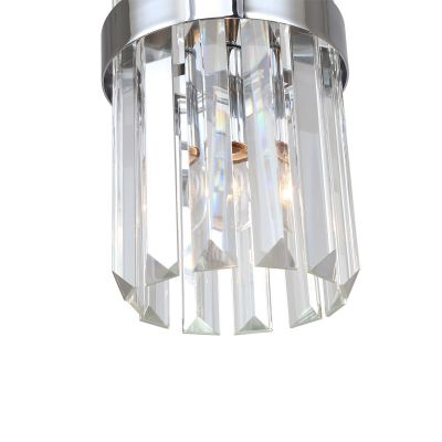 Light Prestige Vetro lampa wisząca 1x10 W chrom LP-2910/1P CH