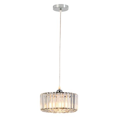 Light Prestige Vetro lampa wisząca 1x15 W chrom LP-2910/1P CH round