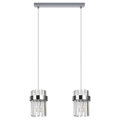 Light Prestige Vetro lampa wisząca 2x10 W chrom LP-2910/2L CH