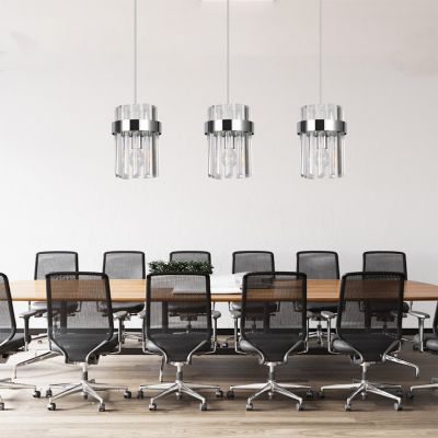 Light Prestige Vetro lampa wisząca 3x10 W chrom LP-2910/3L CH