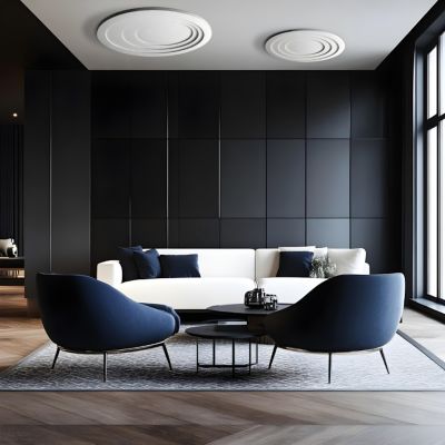 Light Prestige Alune lampa sufitowa LED 1x50 W biały LP-3009/1C WH round