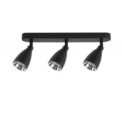 Light Prestige Campana lampa podsufitowa 3x8 W czarna LP-3103/3WS BK