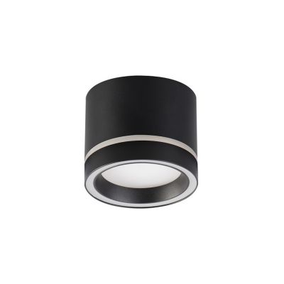 Light Prestige Kendal lampa podsufitowa 1x7 W czarna LP63311SMR2BK